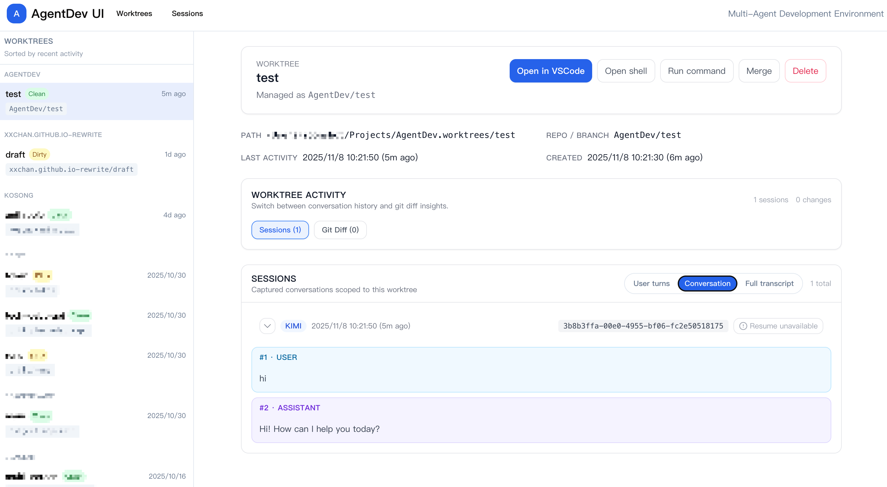 Concurrent Local Coding Agents – My opinionated, flexible version of Cursor 2.0